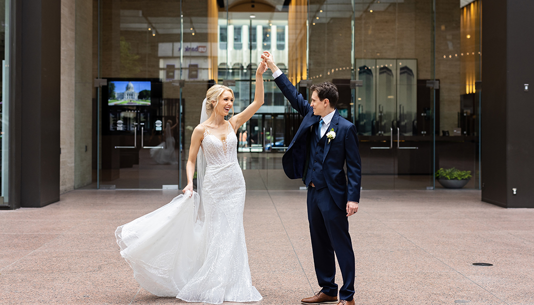 Couple Excited about Getting Married